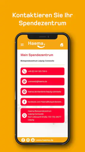 MyHaema - Blut- & Plasmaspende screenshot