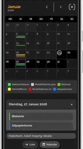 MyMüll.de - Abfall App screenshot