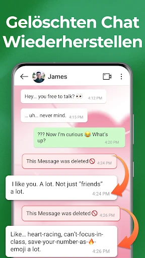 Nachrichten Wiederherstellen screenshot