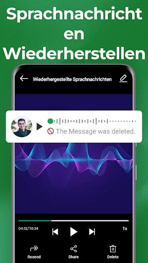 Nachrichten Wiederherstellen screenshot