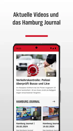 NDR Hamburg: News, Radio, TV screenshot