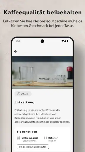 Nespresso Smart screenshot