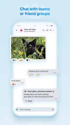 Nextcloud Talk screenshot