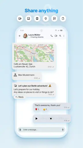 Nextcloud Talk screenshot