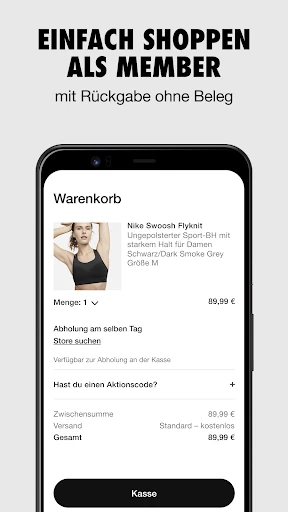 Nike: Schuhe + Kleidung kaufen screenshot