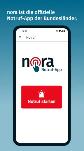 nora - Notruf-App screenshot
