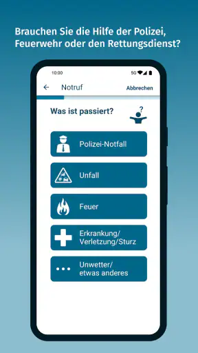 nora - Notruf-App screenshot