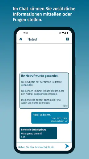nora - Notruf-App screenshot