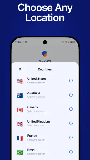 Nora VPN – Fast & Secure VPN screenshot