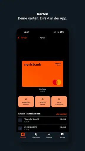 norisbank screenshot