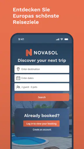 NOVASOL: Ferienhaus mieten screenshot