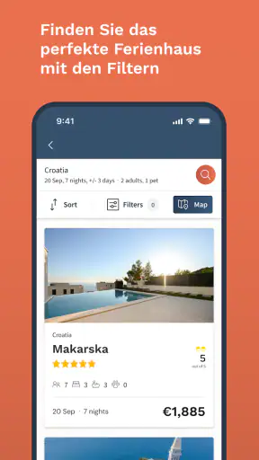 NOVASOL: Ferienhaus mieten screenshot