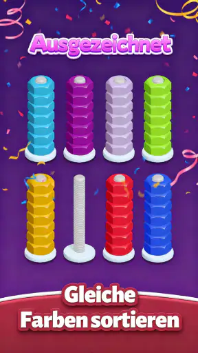 Nut Sort：Color Puzzle Game screenshot