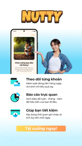 Nutty - Quản lý chi tiêu screenshot