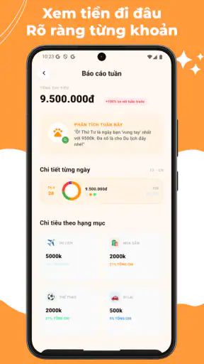 Nutty - Quản lý chi tiêu screenshot