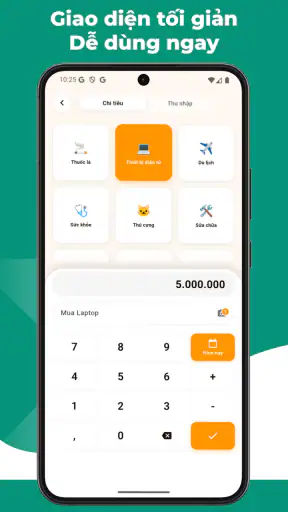 Nutty - Quản lý chi tiêu screenshot