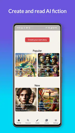 Okudu AI - Geschichten screenshot