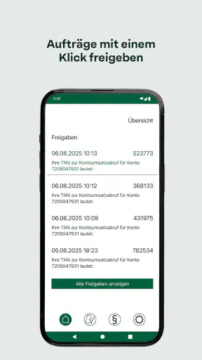 OLB appTAN screenshot