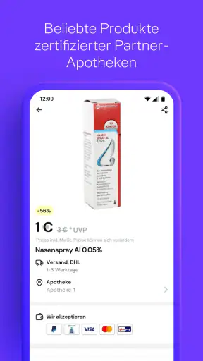 Onfy: Apothekenmarktplatz screenshot