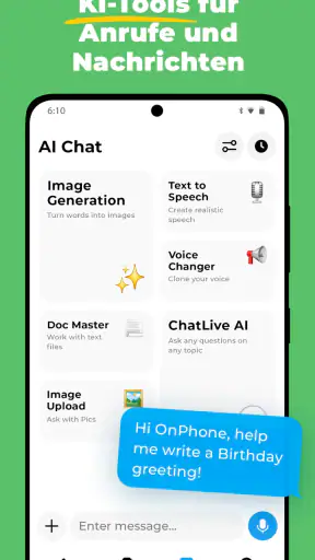 OnPhone: Zweite Telefonnummer screenshot