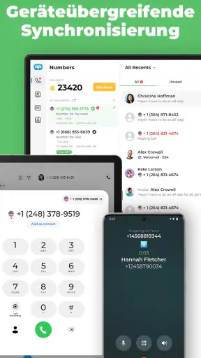 OnPhone: Zweite Telefonnummer screenshot
