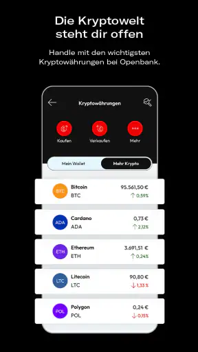 Openbank Deutschland – Banking screenshot