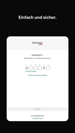 Openbank Pay screenshot