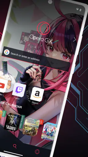 Opera GX: Gaming-Browser screenshot