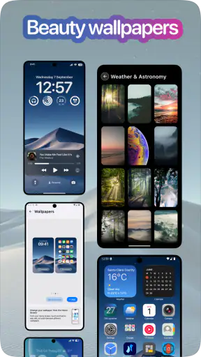OS 27 Launcher : Golden Gate screenshot