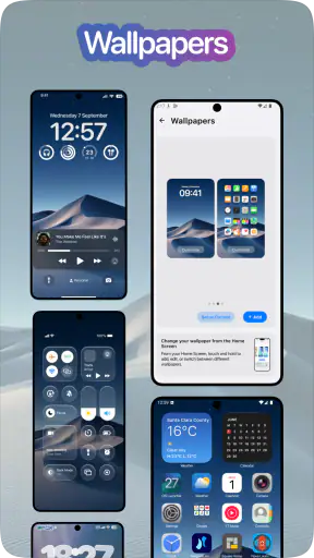 OS 27 Launcher : Golden Gate screenshot