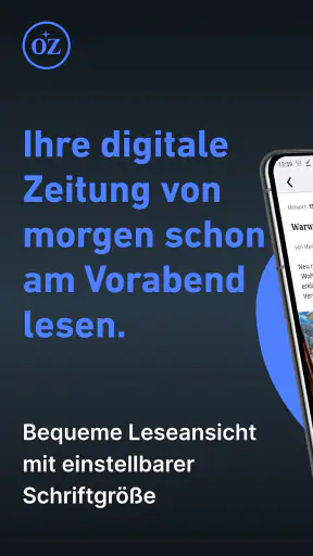 Ostsee-Zeitung E-Paper screenshot