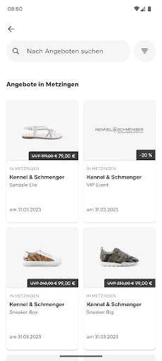 OUTLETCITY METZINGEN screenshot