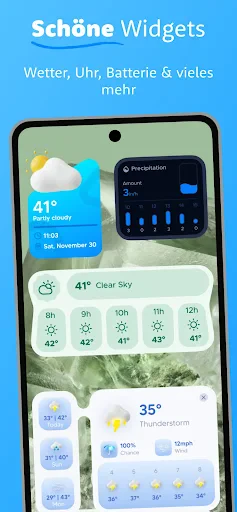 Overdrop wetter und regenradar screenshot