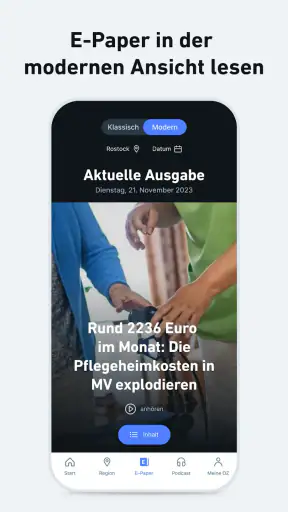 OZ - Nachrichten und Podcast screenshot