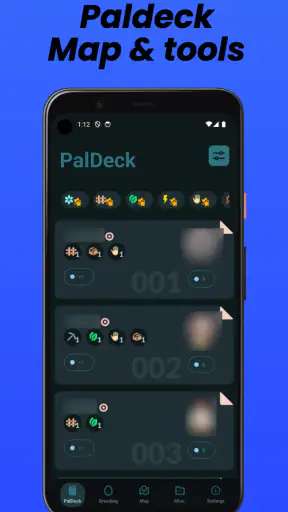 PalPedia: Pals und Werkzeuge screenshot