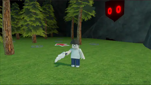 Parkour Escape: Night Forest screenshot
