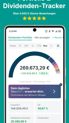 Parqet - Portfolio Tracker screenshot