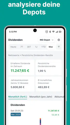 Parqet - Portfolio Tracker screenshot