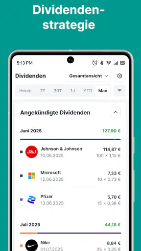 Parqet - Portfolio Tracker screenshot