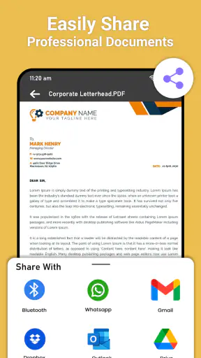 PDF Maker & Doc Scanner screenshot