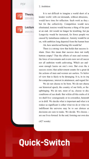 PDF Reader Lite - PDF Viewer screenshot
