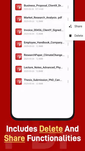 PDF Reader Lite - PDF Viewer screenshot