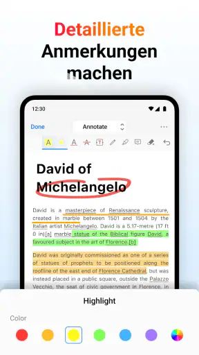 PDFgear: PDF Bearbeiten screenshot