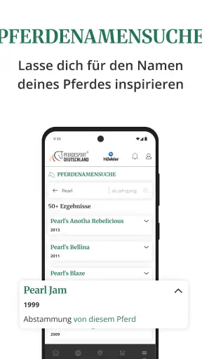 Pferdesport Deutschland screenshot