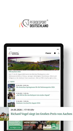 Pferdesport Deutschland screenshot