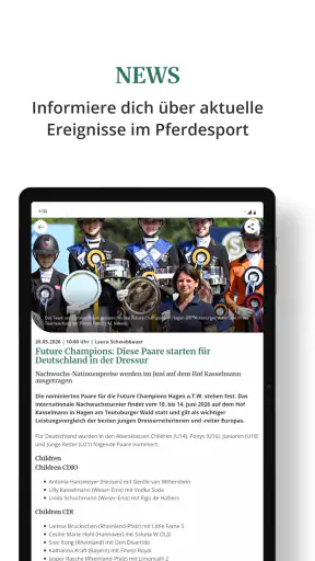 Pferdesport Deutschland screenshot