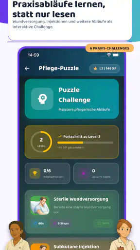 Pflege Examen: Quiz & Lernen screenshot