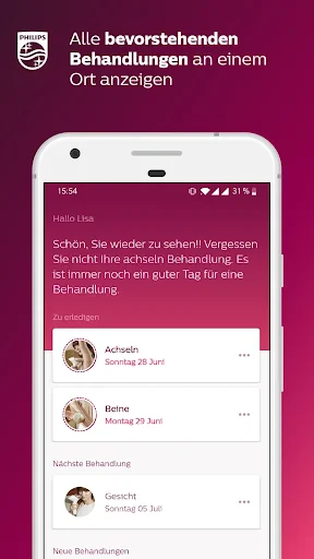 Philips Lumea IPL screenshot