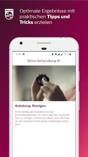 Philips Lumea IPL screenshot