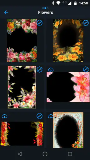 Photofram.es Flowers screenshot